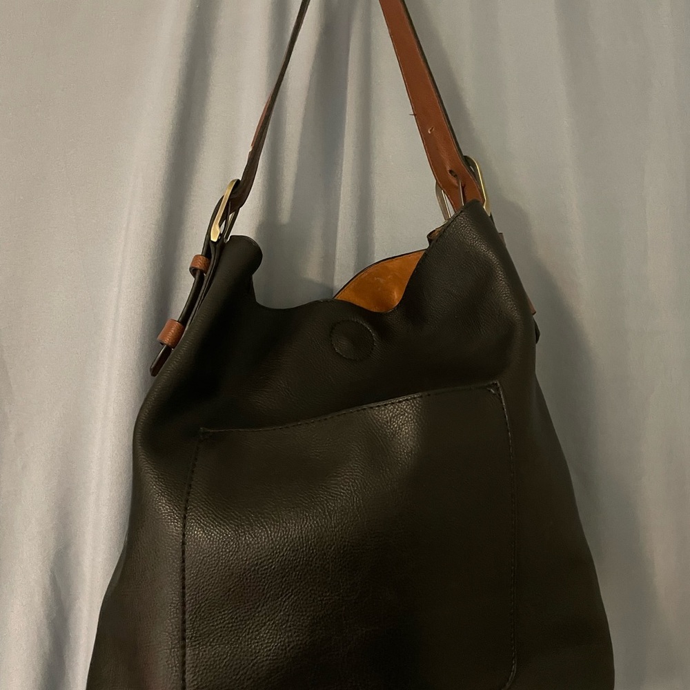 Joy Susan medium Hobo Tote, vegan, 2 bags in one